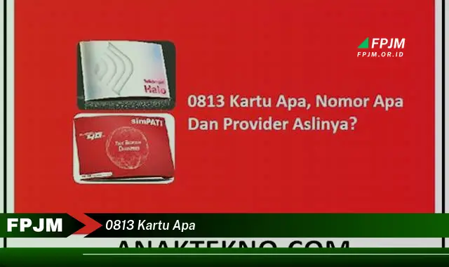 0813 kartu apa