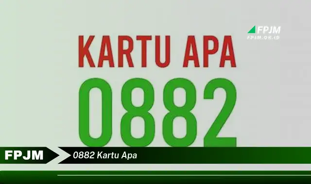 0882 kartu apa