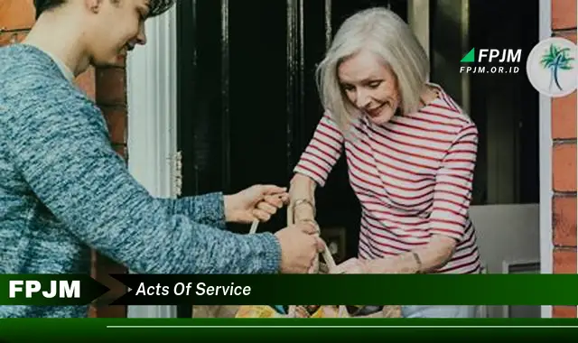 acts of service