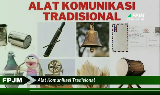 alat komunikasi tradisional