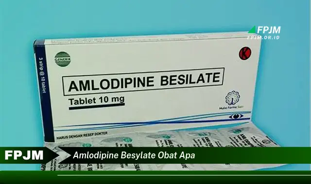 amlodipine besylate obat apa