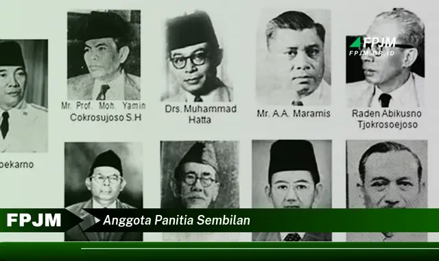 anggota panitia sembilan