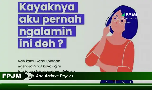 apa artinya dejavu