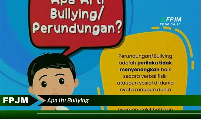 apa itu bullying