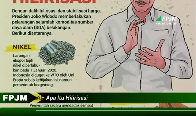 apa itu hilirisasi