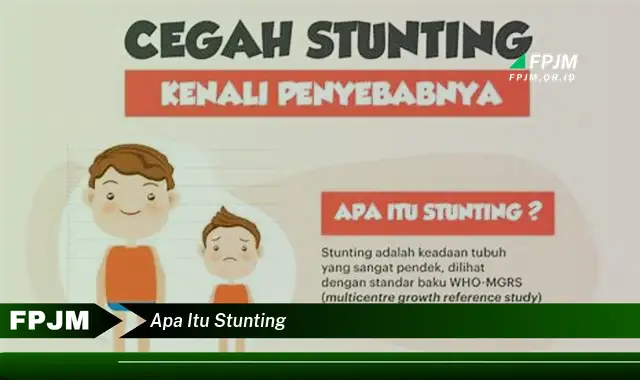 apa itu stunting