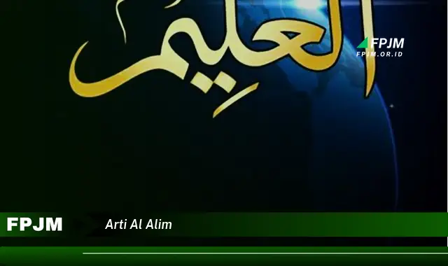 arti al alim