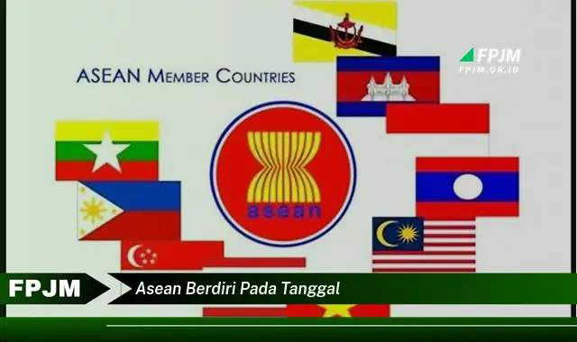 asean berdiri pada tanggal