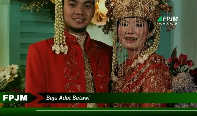 baju adat betawi