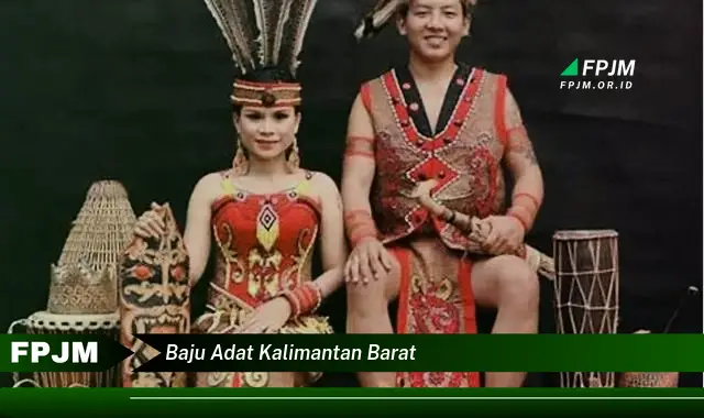 baju adat kalimantan barat