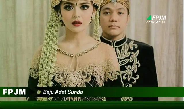 baju adat sunda