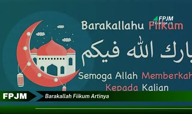 barakallah fiikum artinya