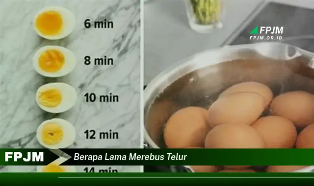 berapa lama merebus telur