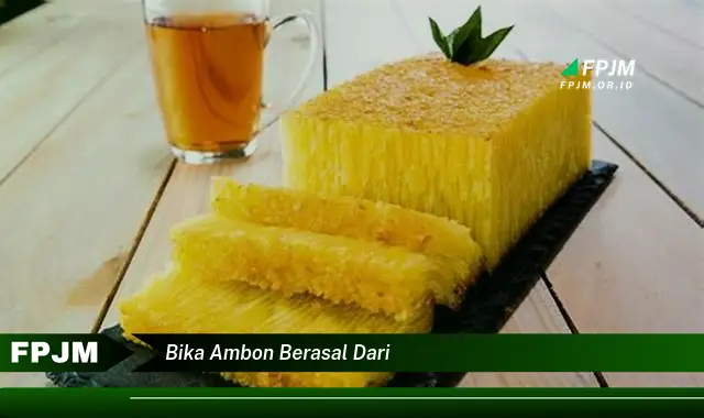 bika ambon berasal dari