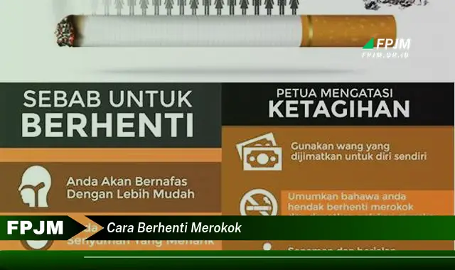 cara berhenti merokok
