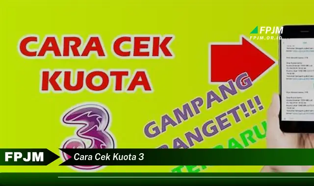 cara cek kuota 3