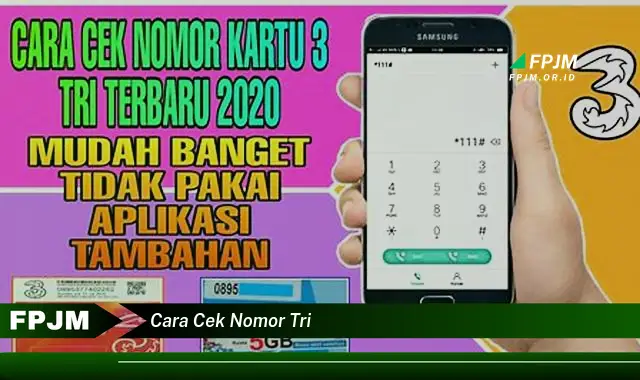 cara cek nomor tri