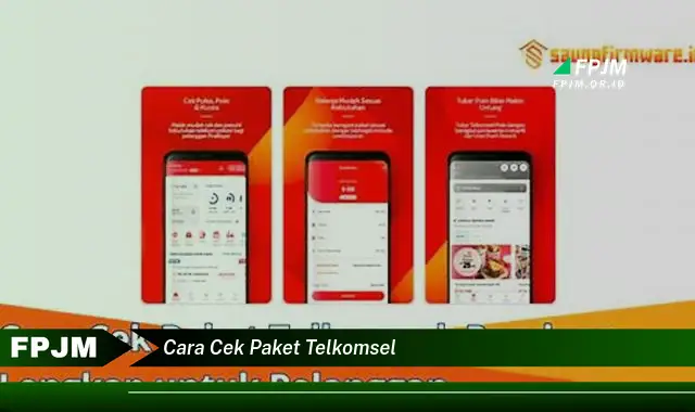 cara cek paket telkomsel