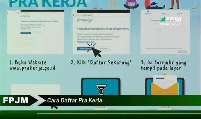 cara daftar pra kerja