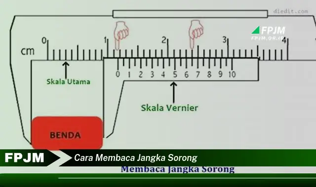 cara membaca jangka sorong