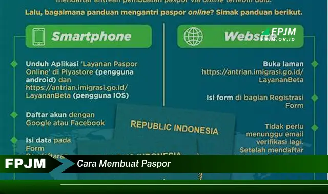 cara membuat paspor