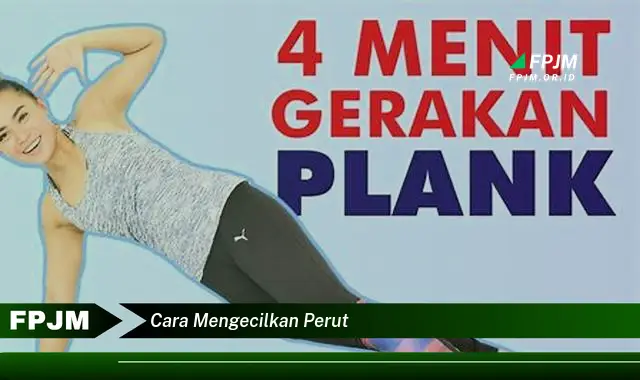 cara mengecilkan perut