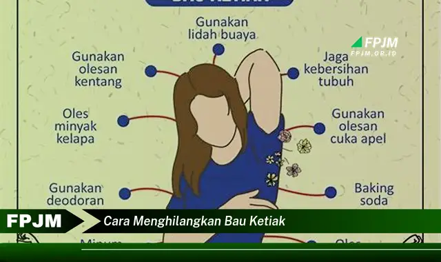 cara menghilangkan bau ketiak