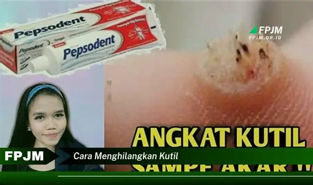 cara menghilangkan kutil