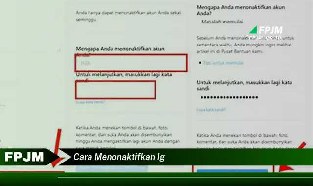cara menonaktifkan ig