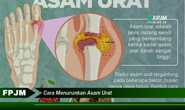 cara menurunkan asam urat