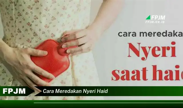 cara meredakan nyeri haid