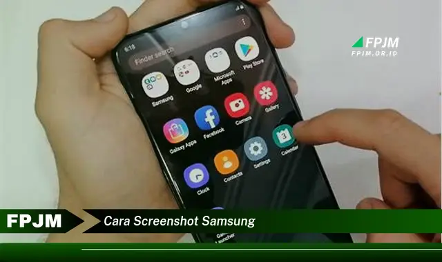 cara screenshot samsung