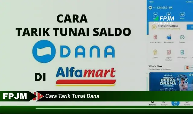 cara tarik tunai dana