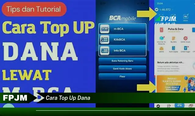 cara top up dana