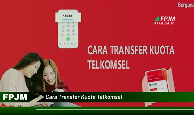 cara transfer kuota telkomsel