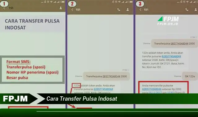 cara transfer pulsa indosat