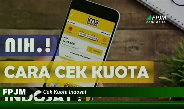 cek kuota indosat