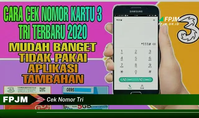 cek nomor tri