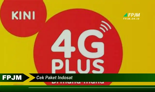 cek paket indosat