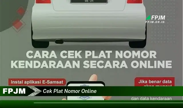 cek plat nomor online