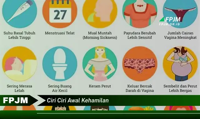 ciri ciri awal kehamilan