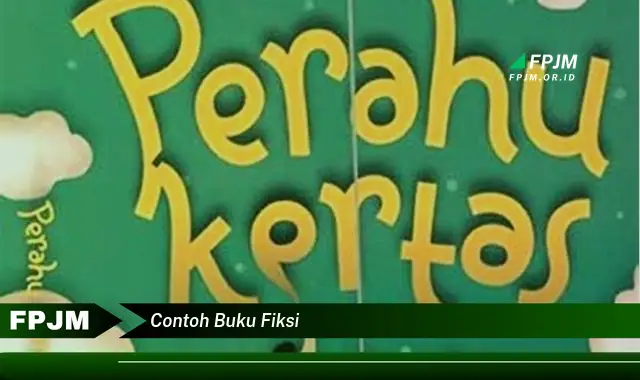 contoh buku fiksi