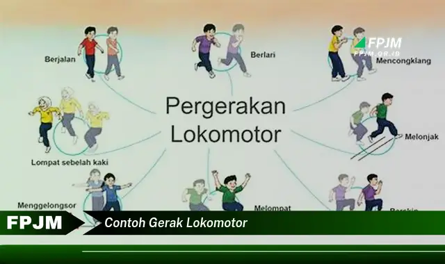 contoh gerak lokomotor