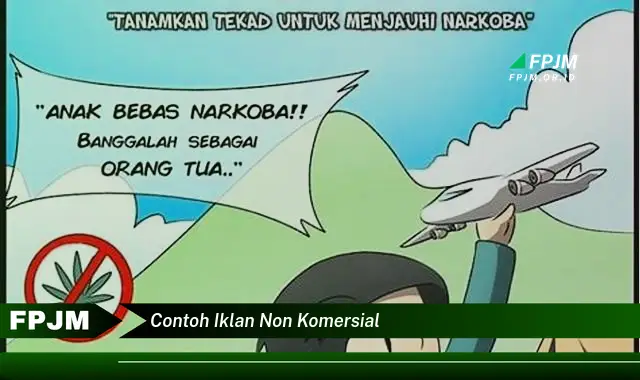 contoh iklan non komersial