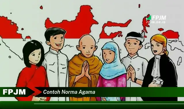 contoh norma agama