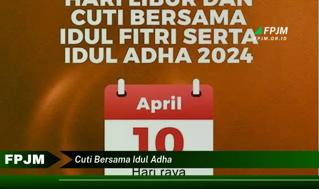 cuti bersama idul adha