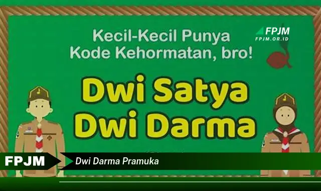 dwi darma pramuka