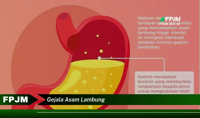 gejala asam lambung