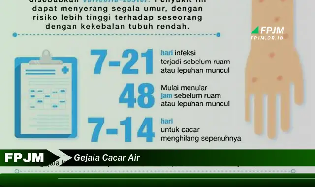 gejala cacar air