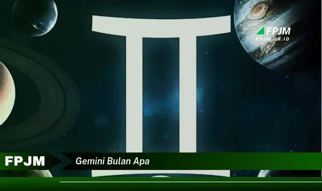 gemini bulan apa